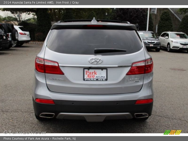 Iron Frost / Gray 2014 Hyundai Santa Fe Limited AWD