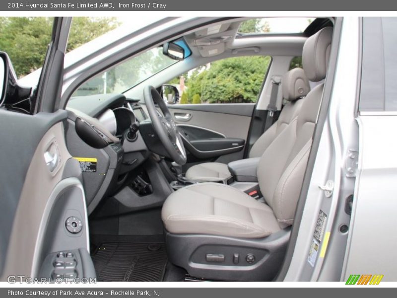  2014 Santa Fe Limited AWD Gray Interior