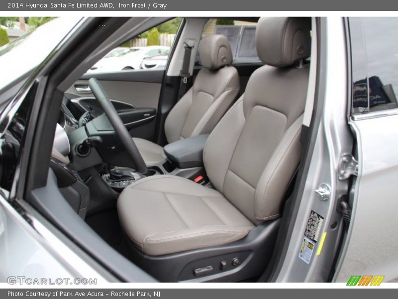 Front Seat of 2014 Santa Fe Limited AWD