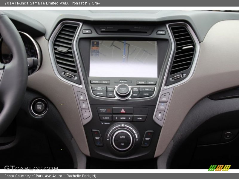 Controls of 2014 Santa Fe Limited AWD