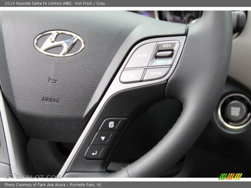 Iron Frost / Gray 2014 Hyundai Santa Fe Limited AWD