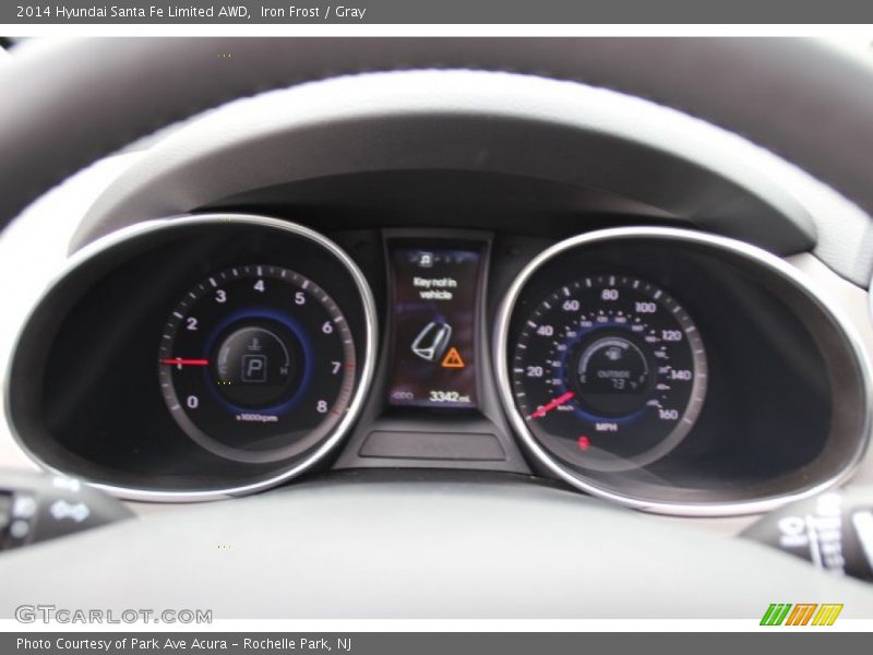  2014 Santa Fe Limited AWD Limited AWD Gauges