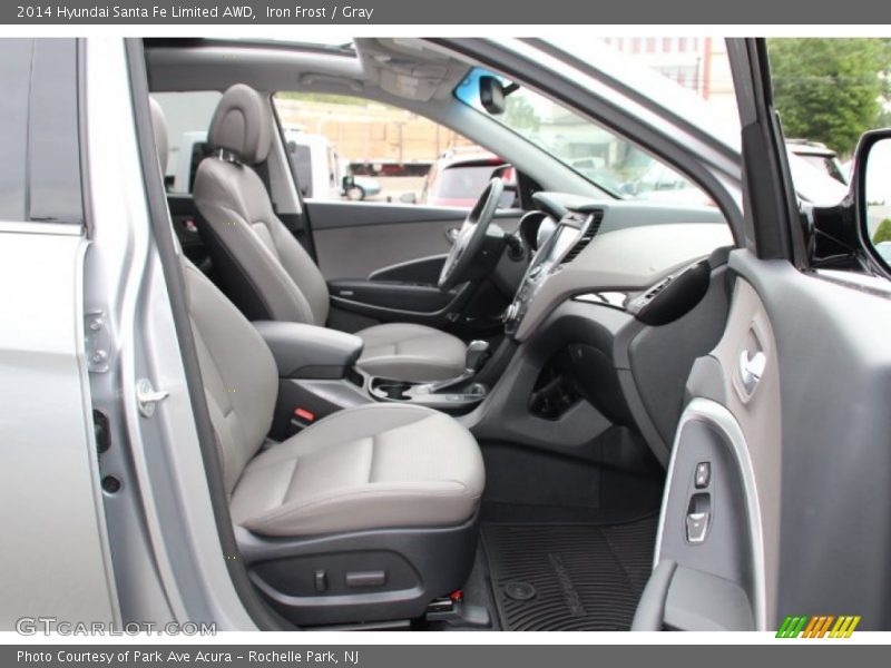Iron Frost / Gray 2014 Hyundai Santa Fe Limited AWD