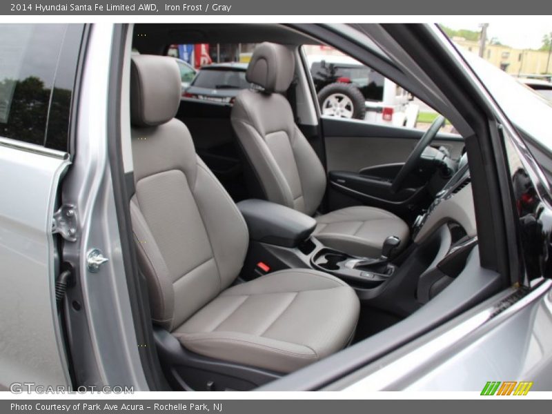 Iron Frost / Gray 2014 Hyundai Santa Fe Limited AWD