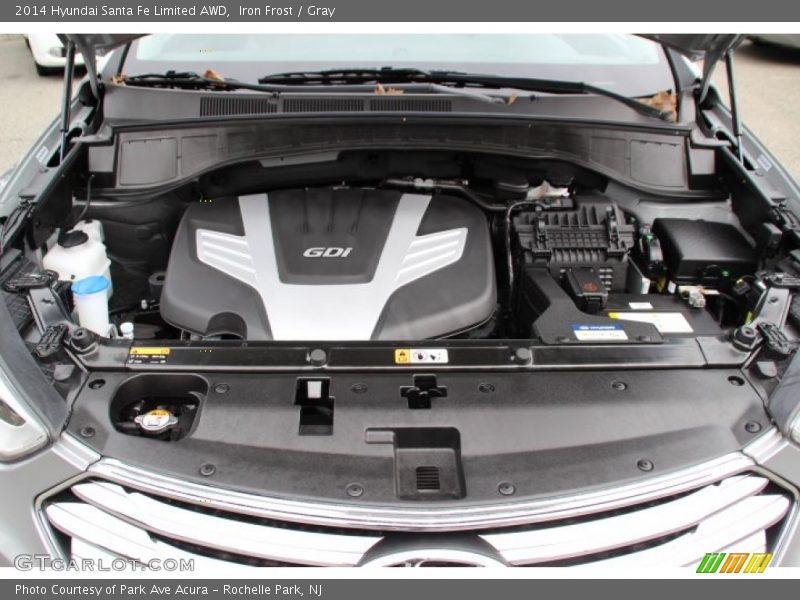  2014 Santa Fe Limited AWD Engine - 3.3 Liter GDI DOHC 24-Valve CVVT V6
