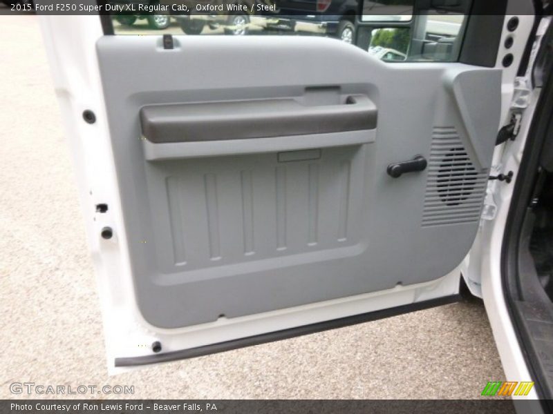 Oxford White / Steel 2015 Ford F250 Super Duty XL Regular Cab