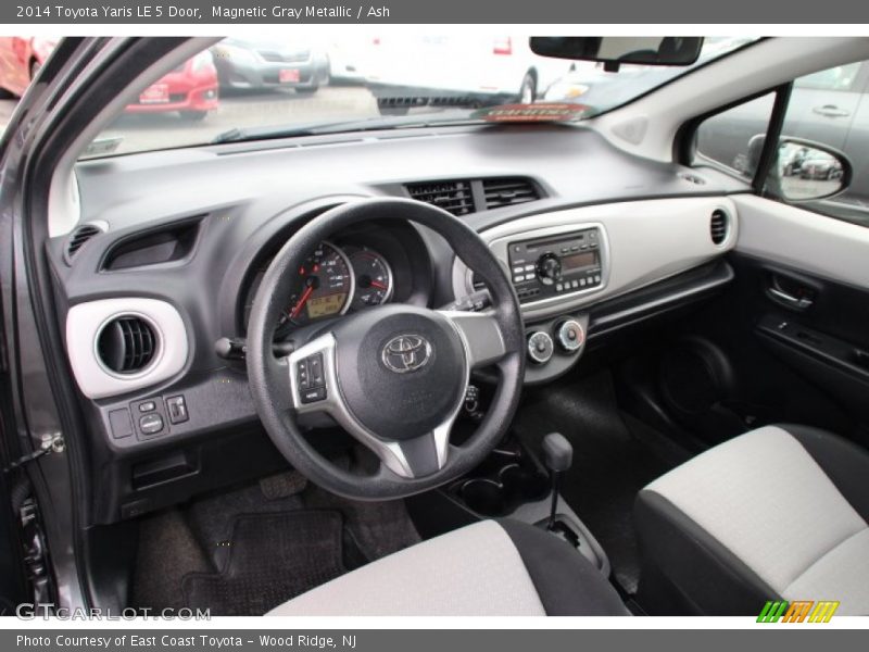  2014 Yaris LE 5 Door Ash Interior