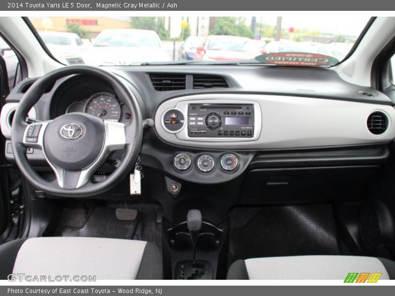 Dashboard of 2014 Yaris LE 5 Door