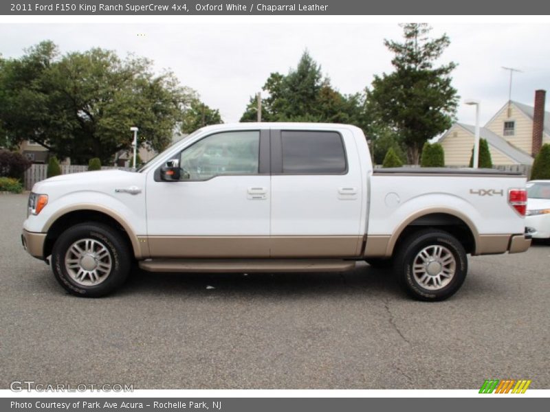 Oxford White / Chaparral Leather 2011 Ford F150 King Ranch SuperCrew 4x4