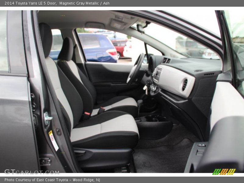 Front Seat of 2014 Yaris LE 5 Door