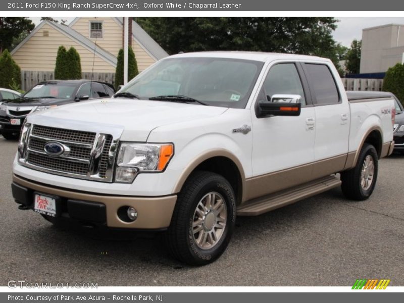 Oxford White / Chaparral Leather 2011 Ford F150 King Ranch SuperCrew 4x4