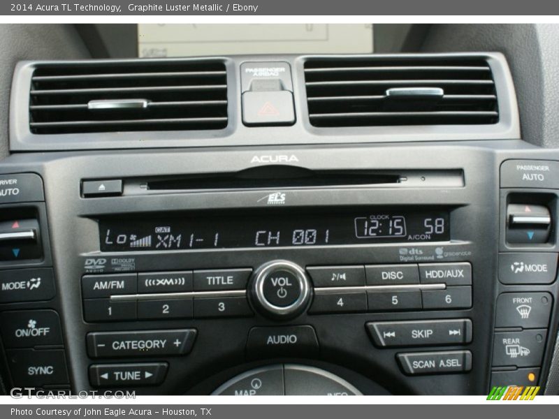 Graphite Luster Metallic / Ebony 2014 Acura TL Technology