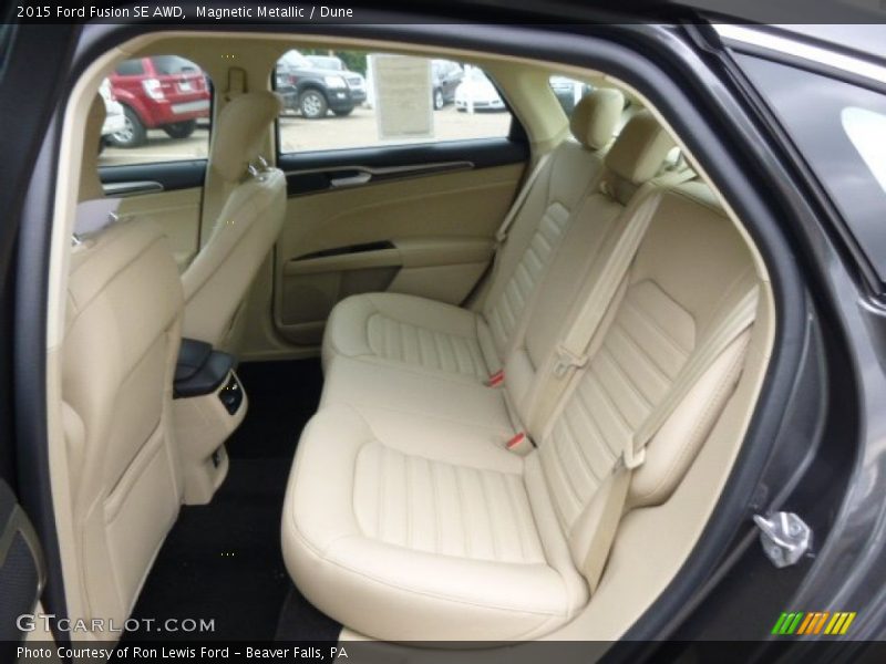 Magnetic Metallic / Dune 2015 Ford Fusion SE AWD