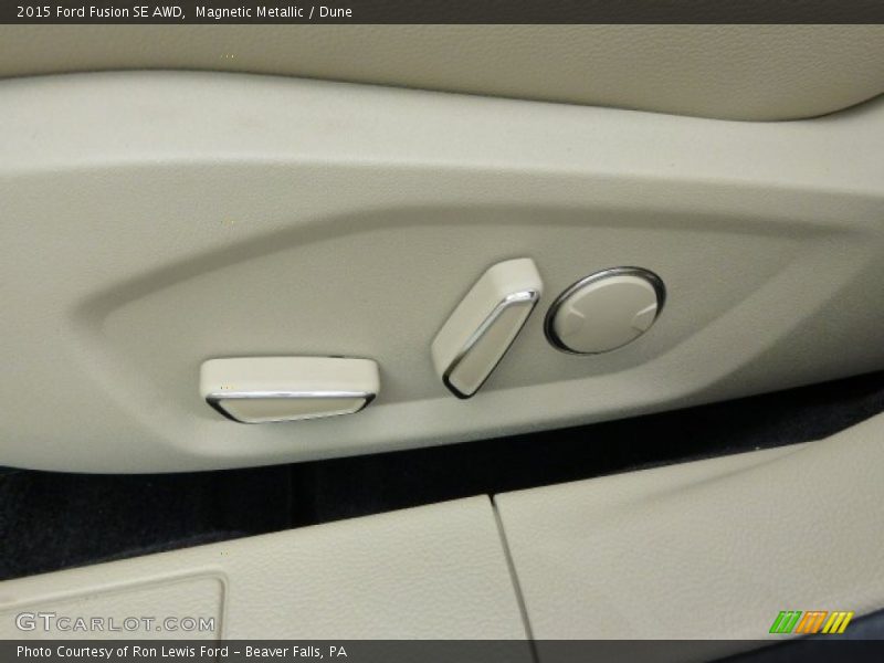 Magnetic Metallic / Dune 2015 Ford Fusion SE AWD