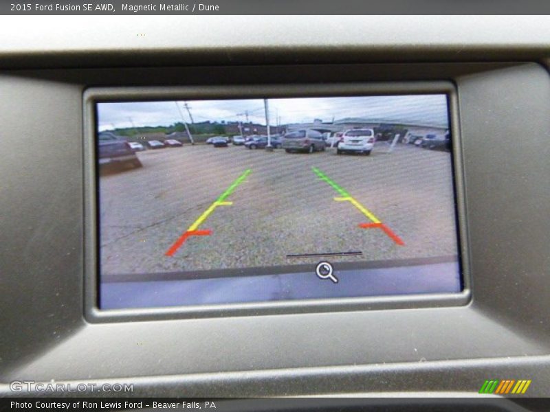 Magnetic Metallic / Dune 2015 Ford Fusion SE AWD
