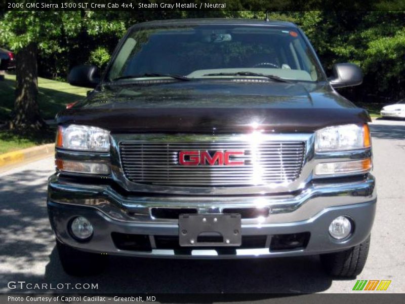 Stealth Gray Metallic / Neutral 2006 GMC Sierra 1500 SLT Crew Cab 4x4