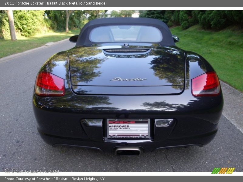 Basalt Black Metallic / Sand Beige 2011 Porsche Boxster