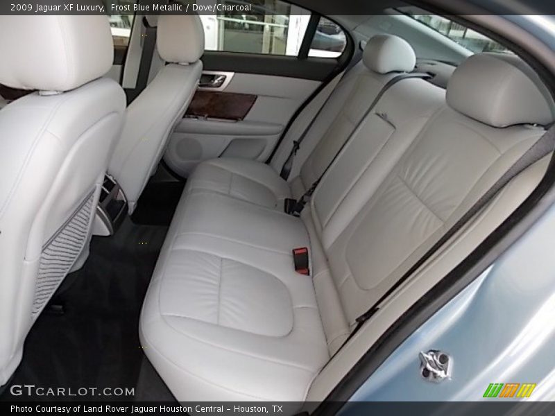 Frost Blue Metallic / Dove/Charcoal 2009 Jaguar XF Luxury
