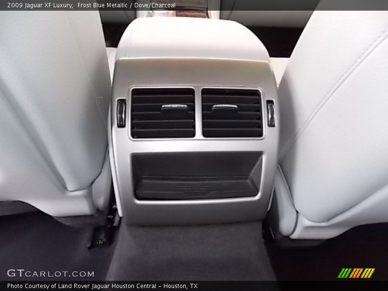 Frost Blue Metallic / Dove/Charcoal 2009 Jaguar XF Luxury
