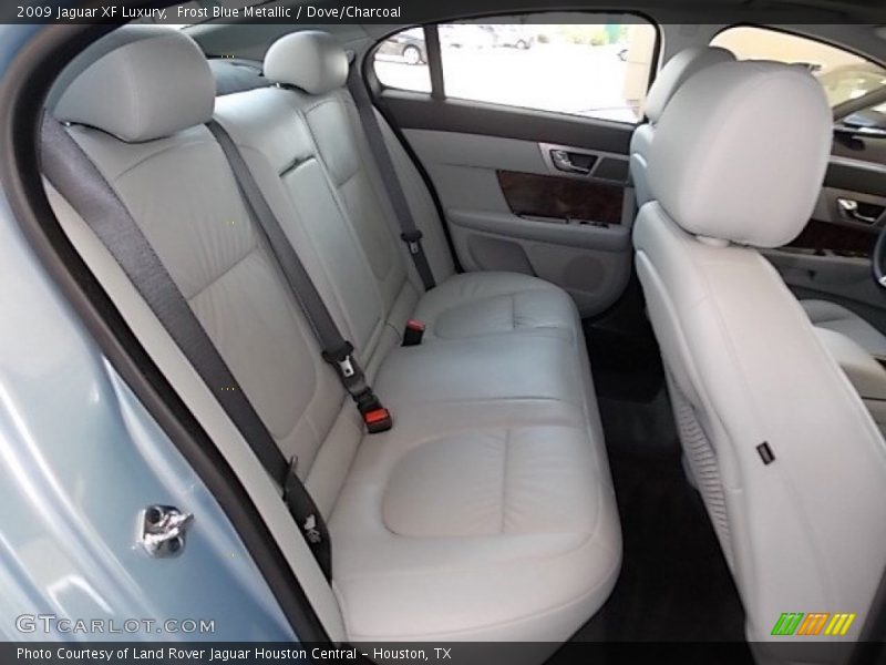 Frost Blue Metallic / Dove/Charcoal 2009 Jaguar XF Luxury