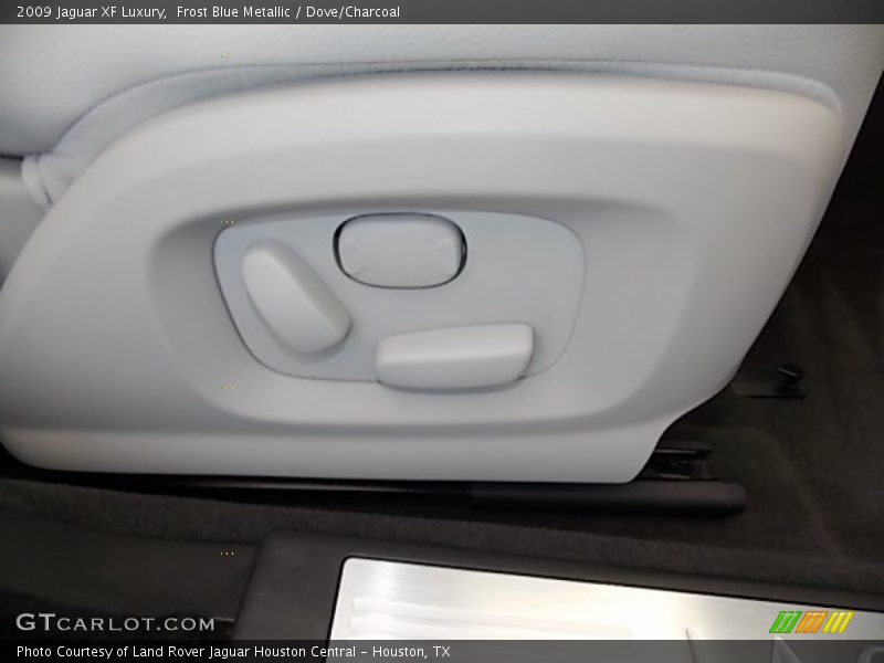Frost Blue Metallic / Dove/Charcoal 2009 Jaguar XF Luxury