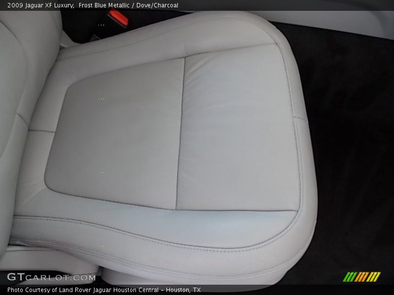 Frost Blue Metallic / Dove/Charcoal 2009 Jaguar XF Luxury