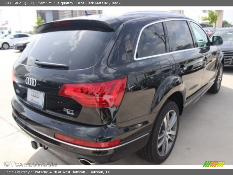 Orca Black Metallic / Black 2015 Audi Q7 3.0 Premium Plus quattro