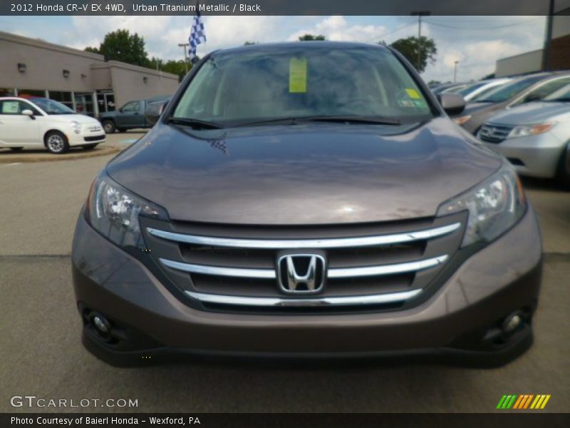 Urban Titanium Metallic / Black 2012 Honda CR-V EX 4WD