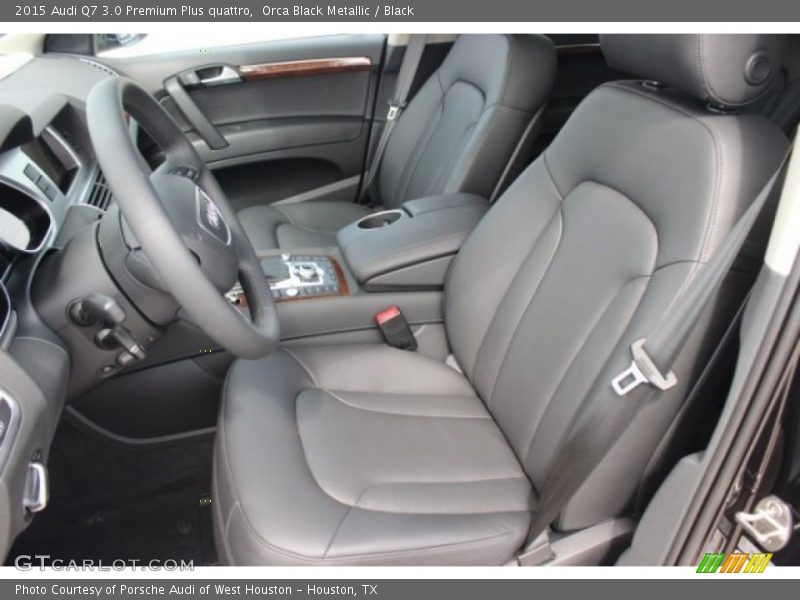 Front Seat of 2015 Q7 3.0 Premium Plus quattro