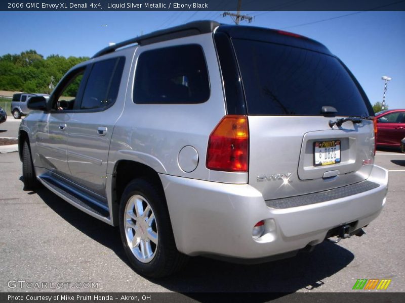 Liquid Silver Metallic / Ebony Black 2006 GMC Envoy XL Denali 4x4
