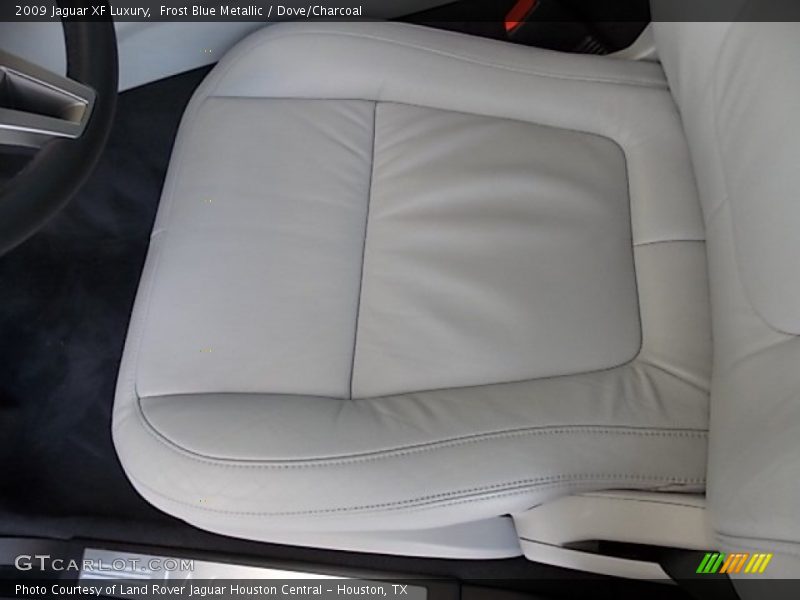 Frost Blue Metallic / Dove/Charcoal 2009 Jaguar XF Luxury