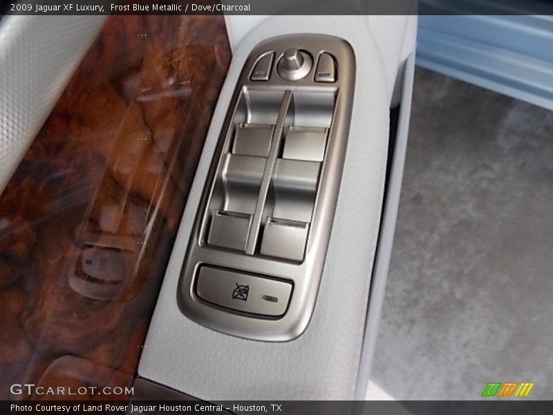 Frost Blue Metallic / Dove/Charcoal 2009 Jaguar XF Luxury