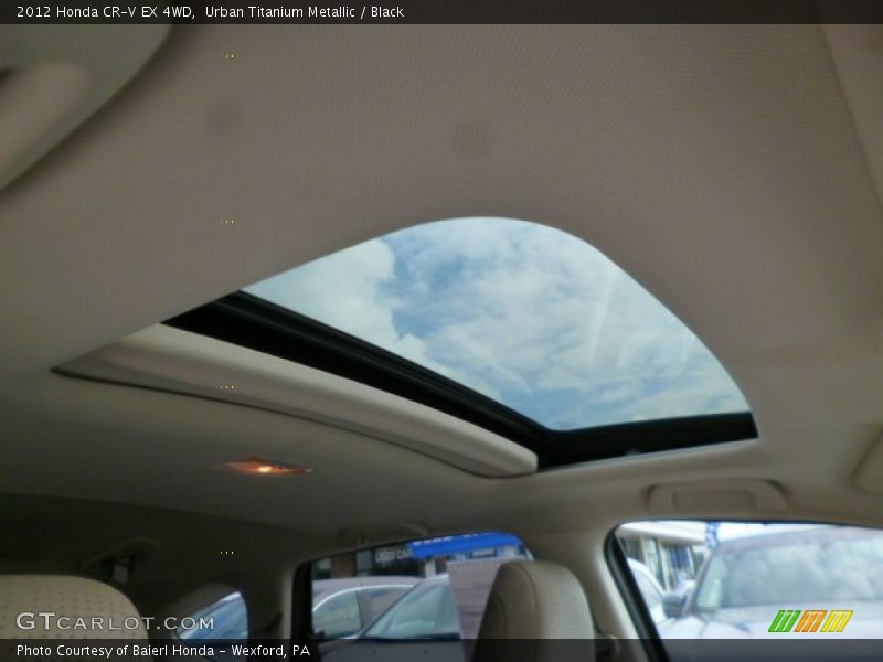 Urban Titanium Metallic / Black 2012 Honda CR-V EX 4WD