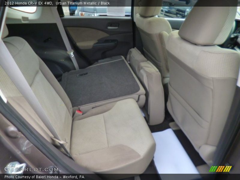 Urban Titanium Metallic / Black 2012 Honda CR-V EX 4WD