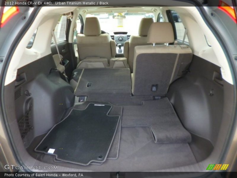 Urban Titanium Metallic / Black 2012 Honda CR-V EX 4WD
