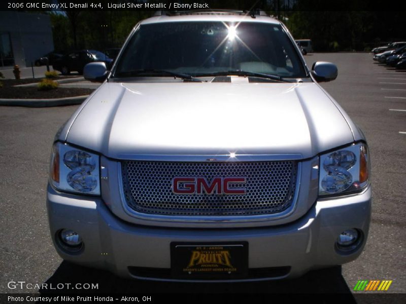 Liquid Silver Metallic / Ebony Black 2006 GMC Envoy XL Denali 4x4