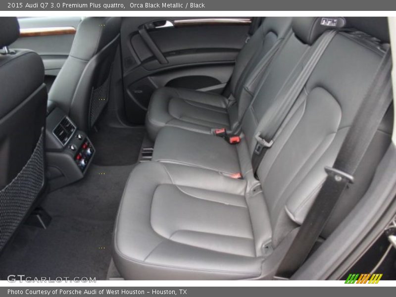 Rear Seat of 2015 Q7 3.0 Premium Plus quattro