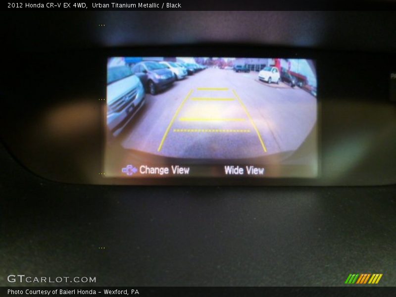 Urban Titanium Metallic / Black 2012 Honda CR-V EX 4WD