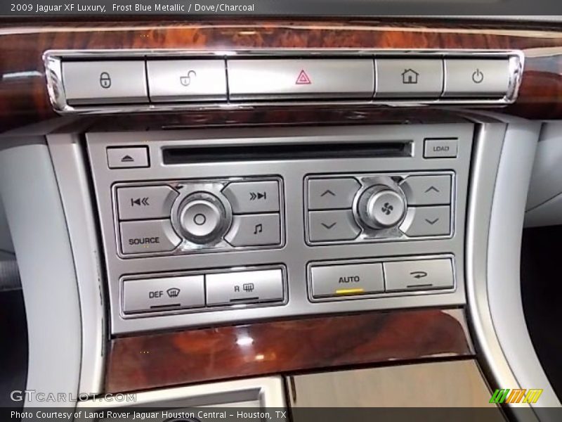 Frost Blue Metallic / Dove/Charcoal 2009 Jaguar XF Luxury