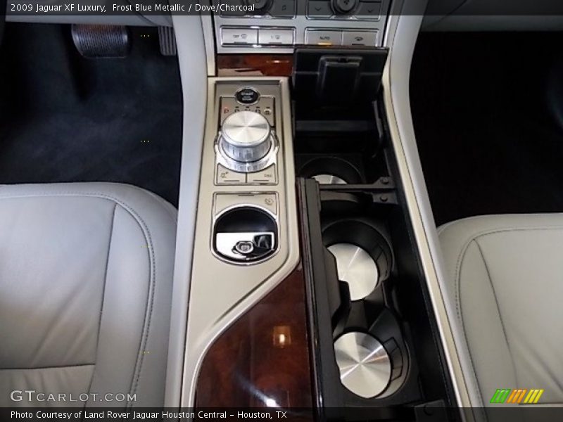 Frost Blue Metallic / Dove/Charcoal 2009 Jaguar XF Luxury