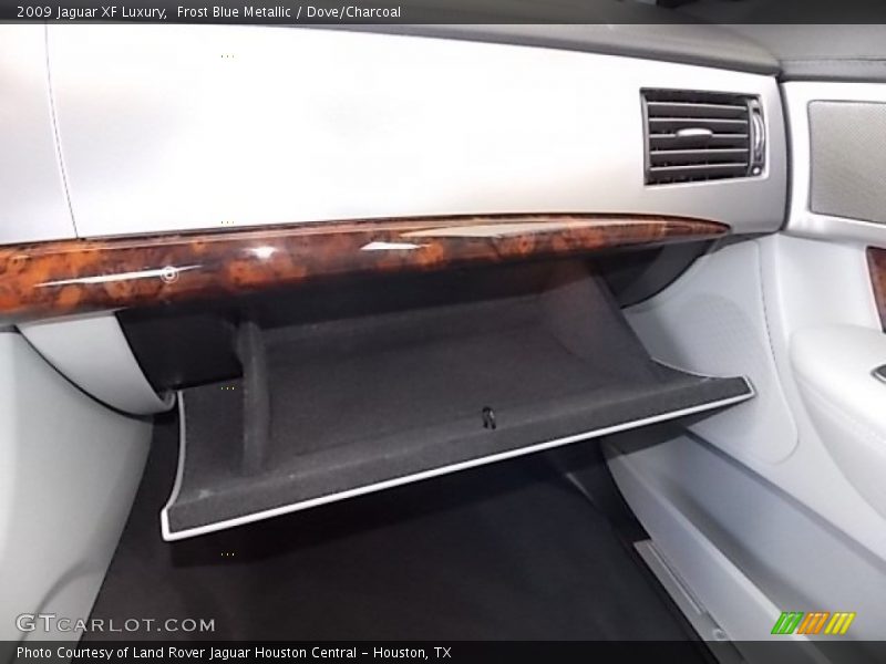 Frost Blue Metallic / Dove/Charcoal 2009 Jaguar XF Luxury