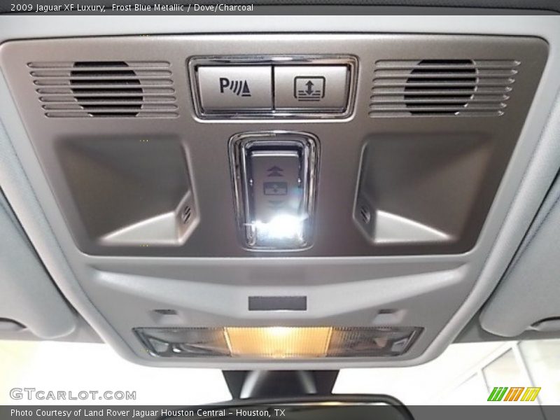 Frost Blue Metallic / Dove/Charcoal 2009 Jaguar XF Luxury