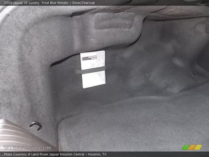 Frost Blue Metallic / Dove/Charcoal 2009 Jaguar XF Luxury