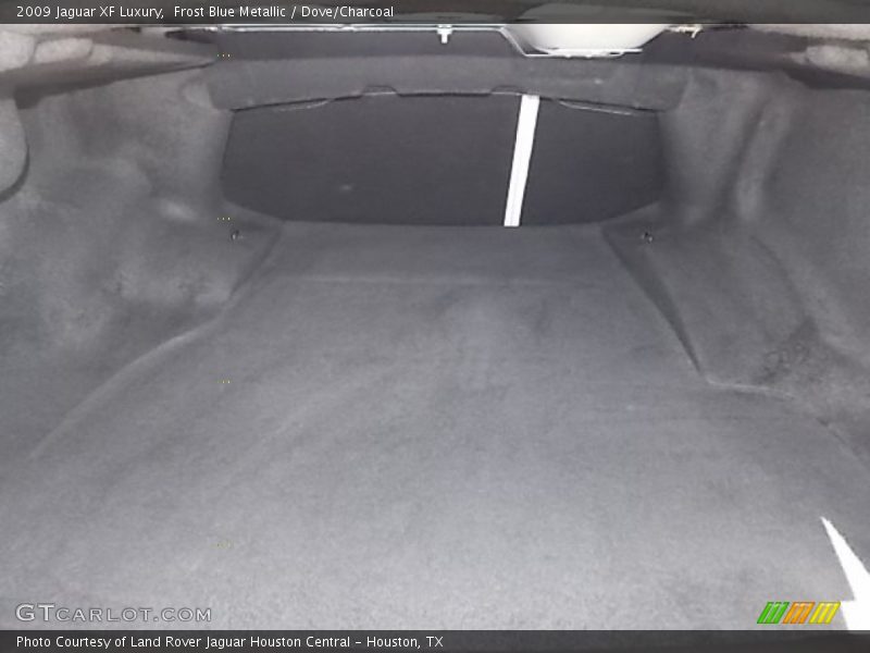 Frost Blue Metallic / Dove/Charcoal 2009 Jaguar XF Luxury