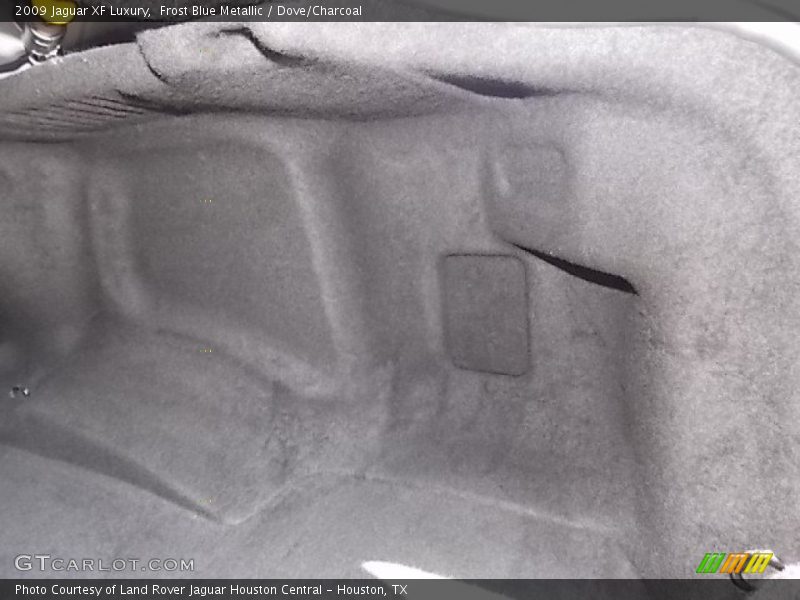 Frost Blue Metallic / Dove/Charcoal 2009 Jaguar XF Luxury