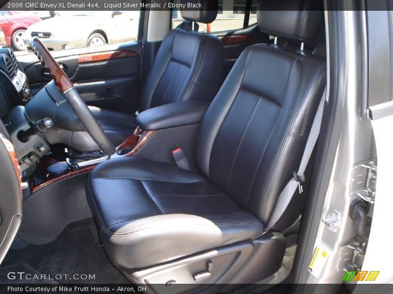 Liquid Silver Metallic / Ebony Black 2006 GMC Envoy XL Denali 4x4