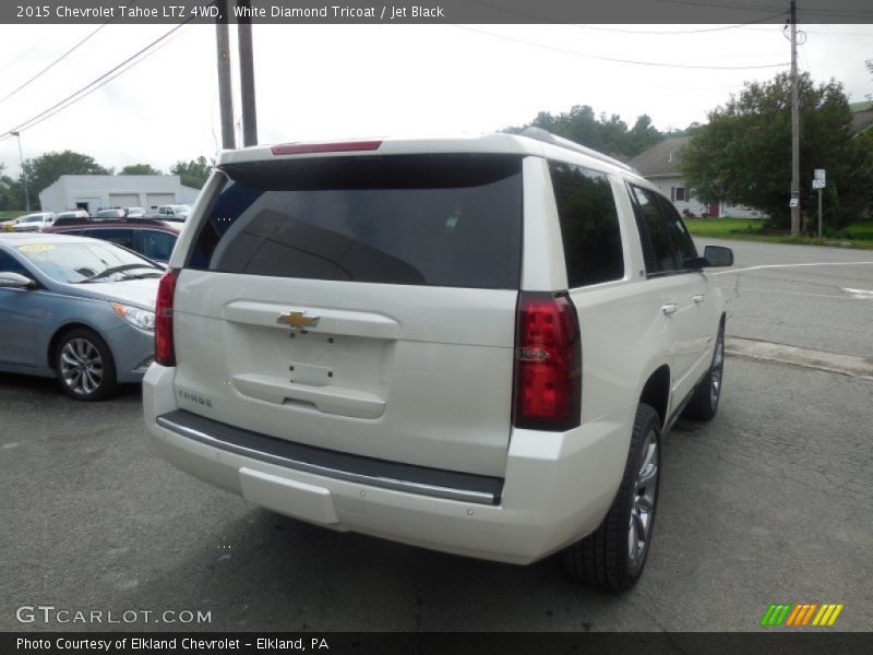 White Diamond Tricoat / Jet Black 2015 Chevrolet Tahoe LTZ 4WD