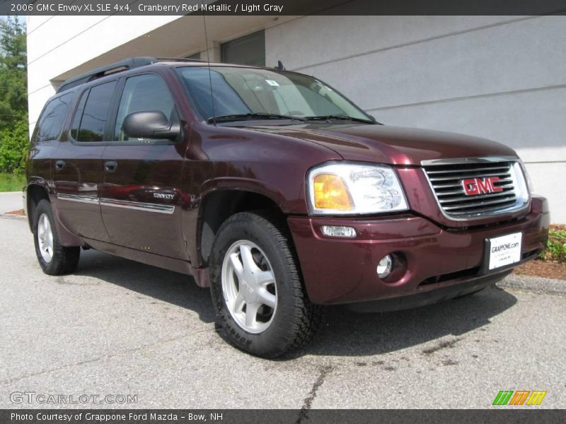Cranberry Red Metallic / Light Gray 2006 GMC Envoy XL SLE 4x4