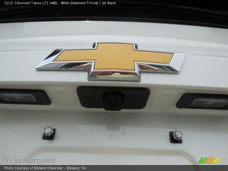 White Diamond Tricoat / Jet Black 2015 Chevrolet Tahoe LTZ 4WD