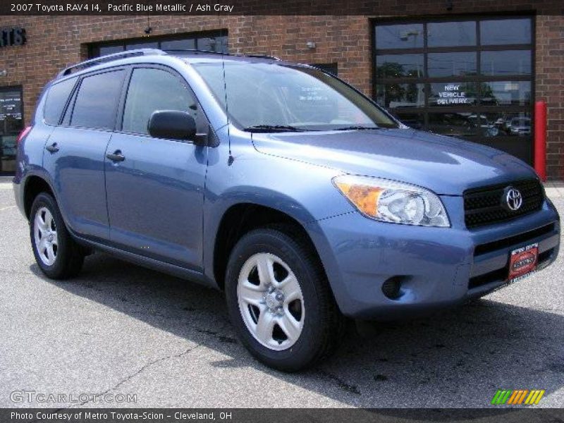 Pacific Blue Metallic / Ash Gray 2007 Toyota RAV4 I4